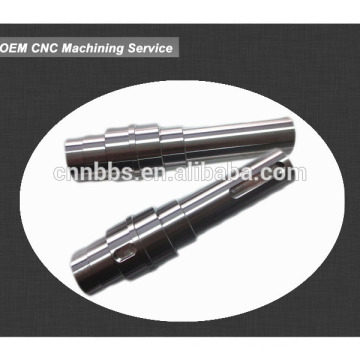 High precision custom machined steel motor shaft,OEM service offer